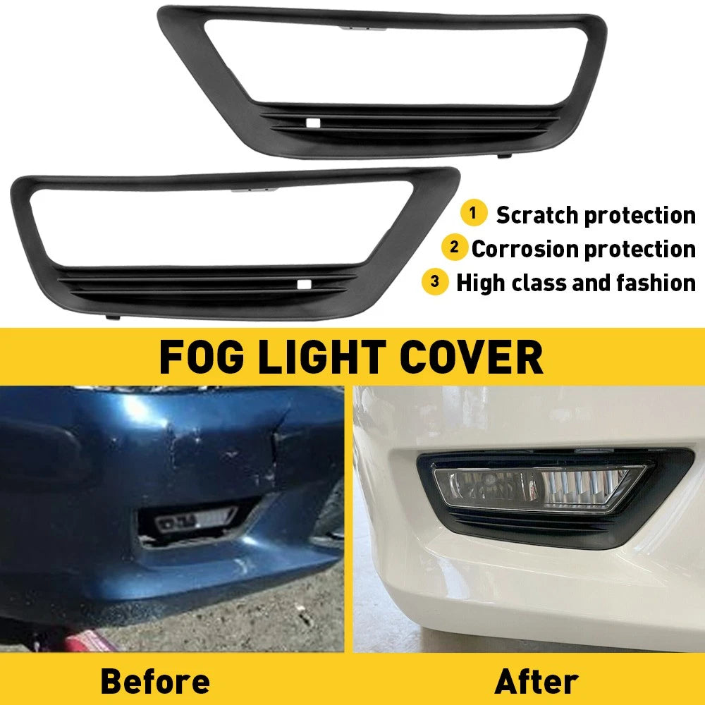 Driver & Passenger Side Fog Light For Cover 2013-2015 Honda Accord w/ fog light 6B93BC-57
