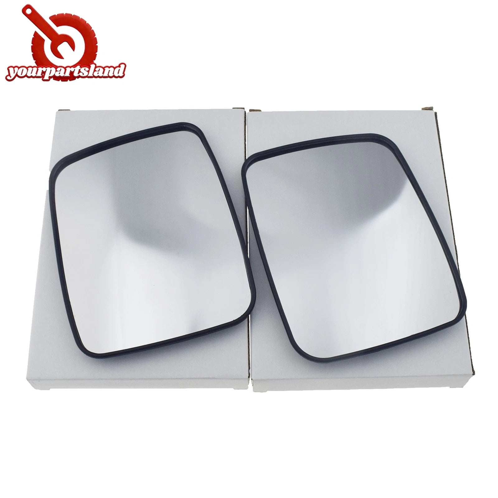 2pcs Left Right Mirror Glass Heated w/ Backing Plate for NISSAN X-TRAIL 01-07 6B93BC-57