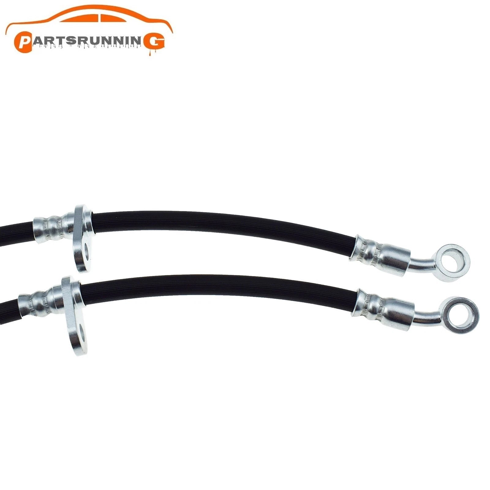 2x Front Brake Hydraulic Hose for Acura TL TSX 2004-2008 Honda Accord 2003-2007 6B93BC-57