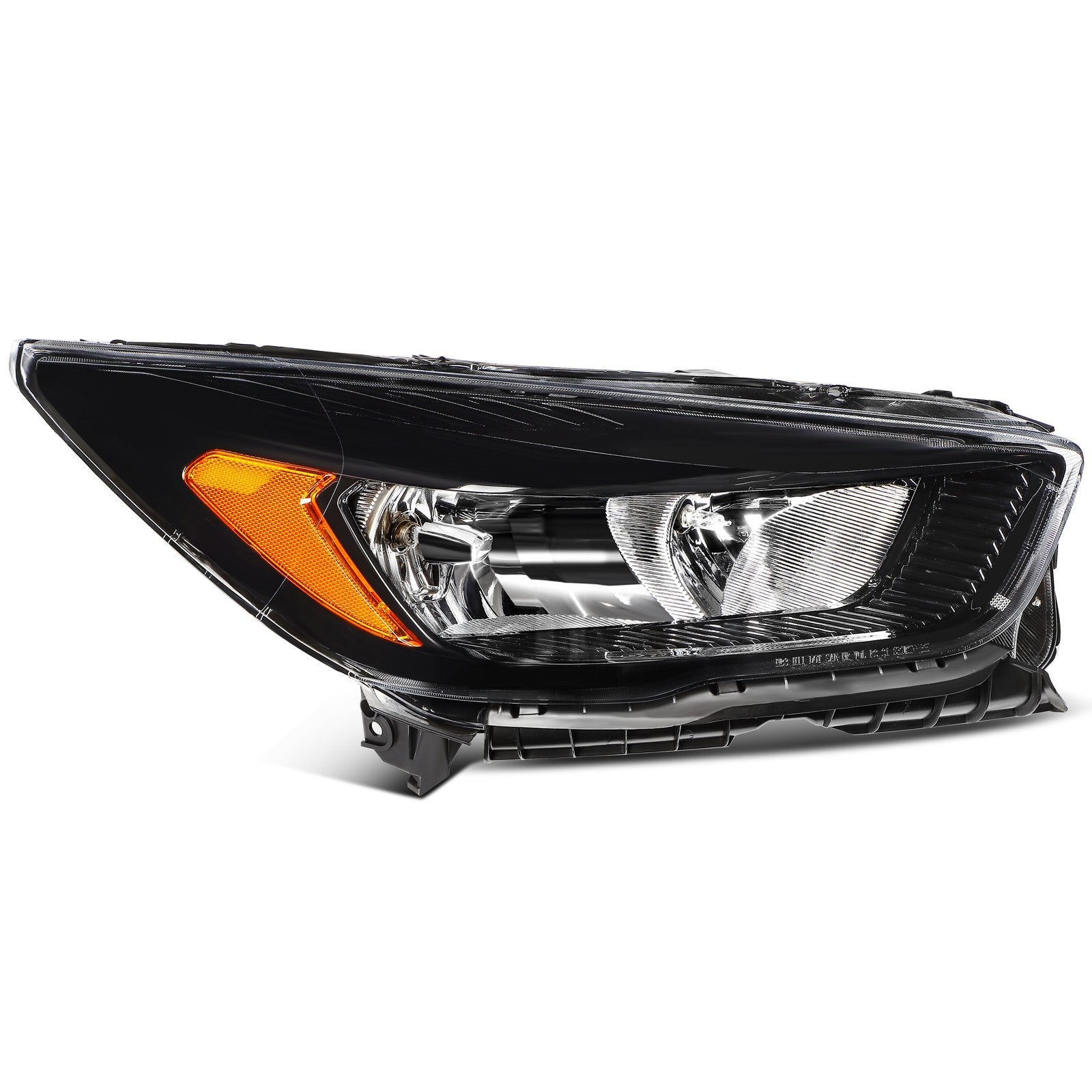 Right Side Headlight For 2018-2019 Ford Escape 1.5L 2.0L 2.5L Black Amber KOEEP