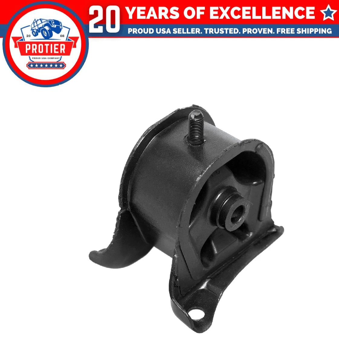 Motor & Trans Mount 3Pcs Set for Manual : 1989 - 1991 Honda Prelude 2.0/2.1L 6B93BC-57