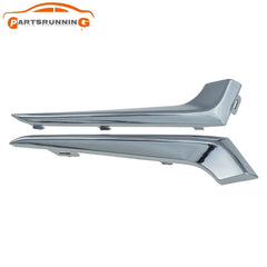 2PCS Front Left & Right Side Bumper Trim For 2016-2018 Chevy Malibu 23478373 6B93BC-57