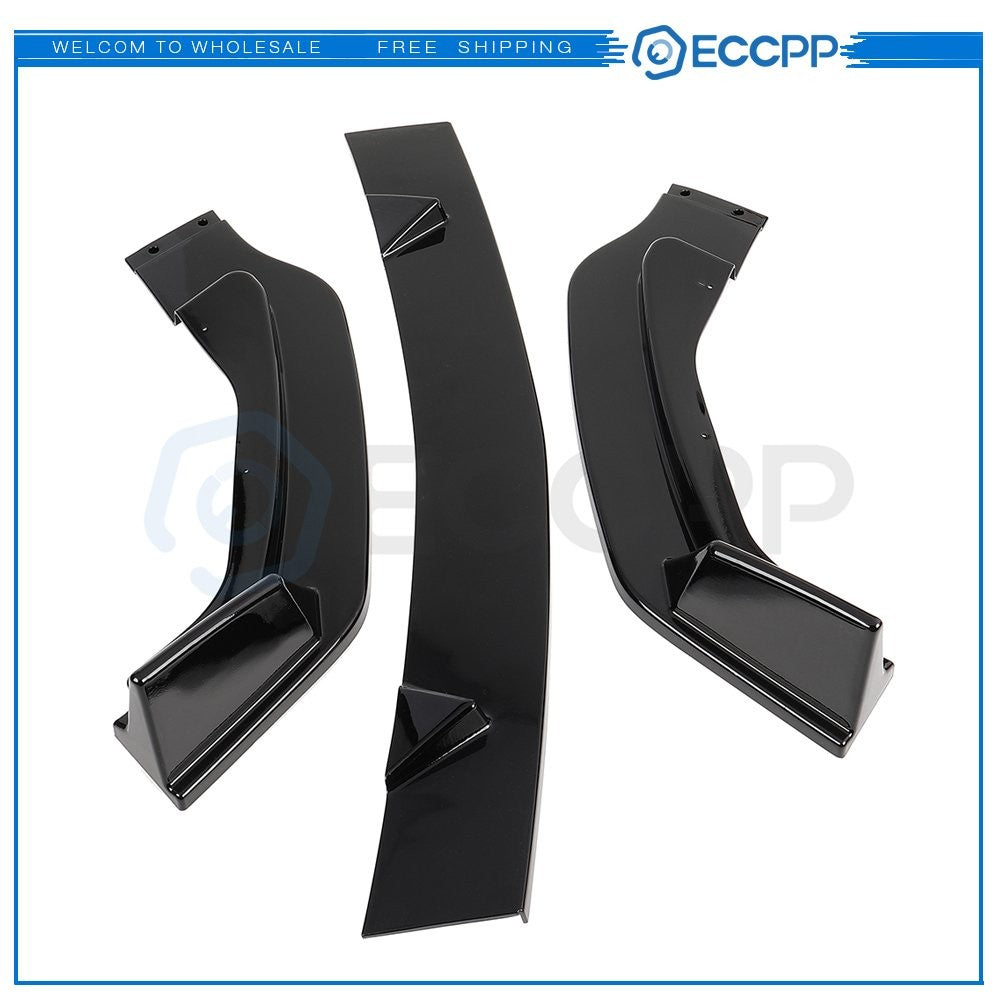 For 2014 2015 Infiniti Q50 Base Glossy Black Front Bumper Lip Spoiler Splitter 6B93BC-57