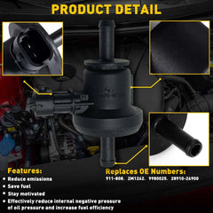 EVAP Vapor Canister Purge Valve For 2007-2012 HYUNDAI ELANTRA 2.0L DOHC L4 16V A 6B93BC-57