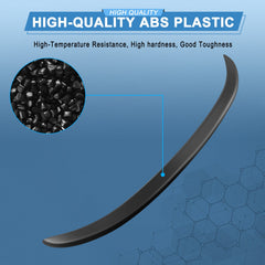 Lightweight For 2007-2011 Toyota Camry Style Wing Spoiler Trunk Lip 6B93BC-57