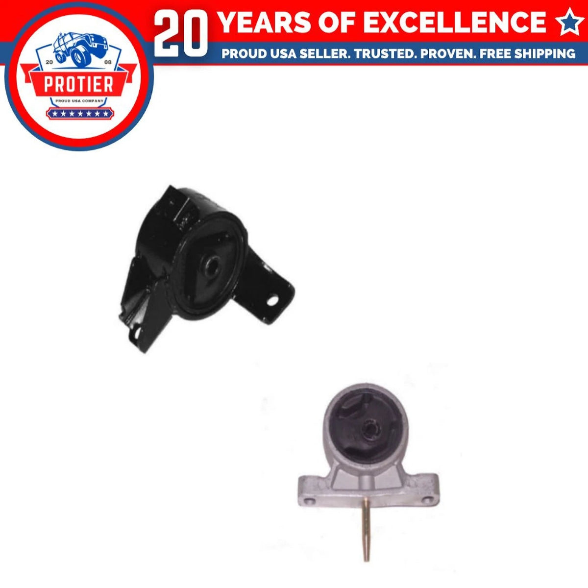 Engine Motor & Trans Mount 2PCS Set for 2004-2007 Suzuki Aerio 2.3L for Manual 6B93BC-57