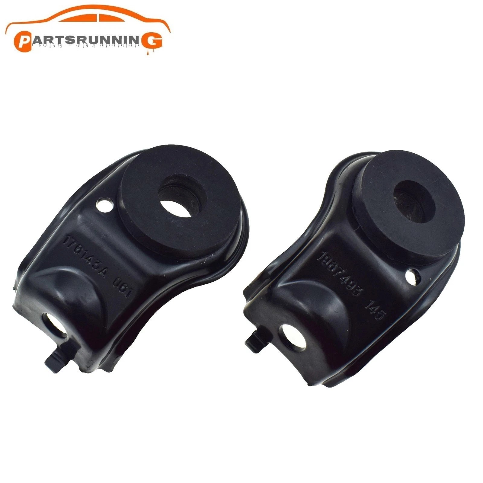 2PCS Radiator Upper Mount Bracket 74176TBAA00,74171TBAA00 For Honda Civic2016-21 6B93BC-57
