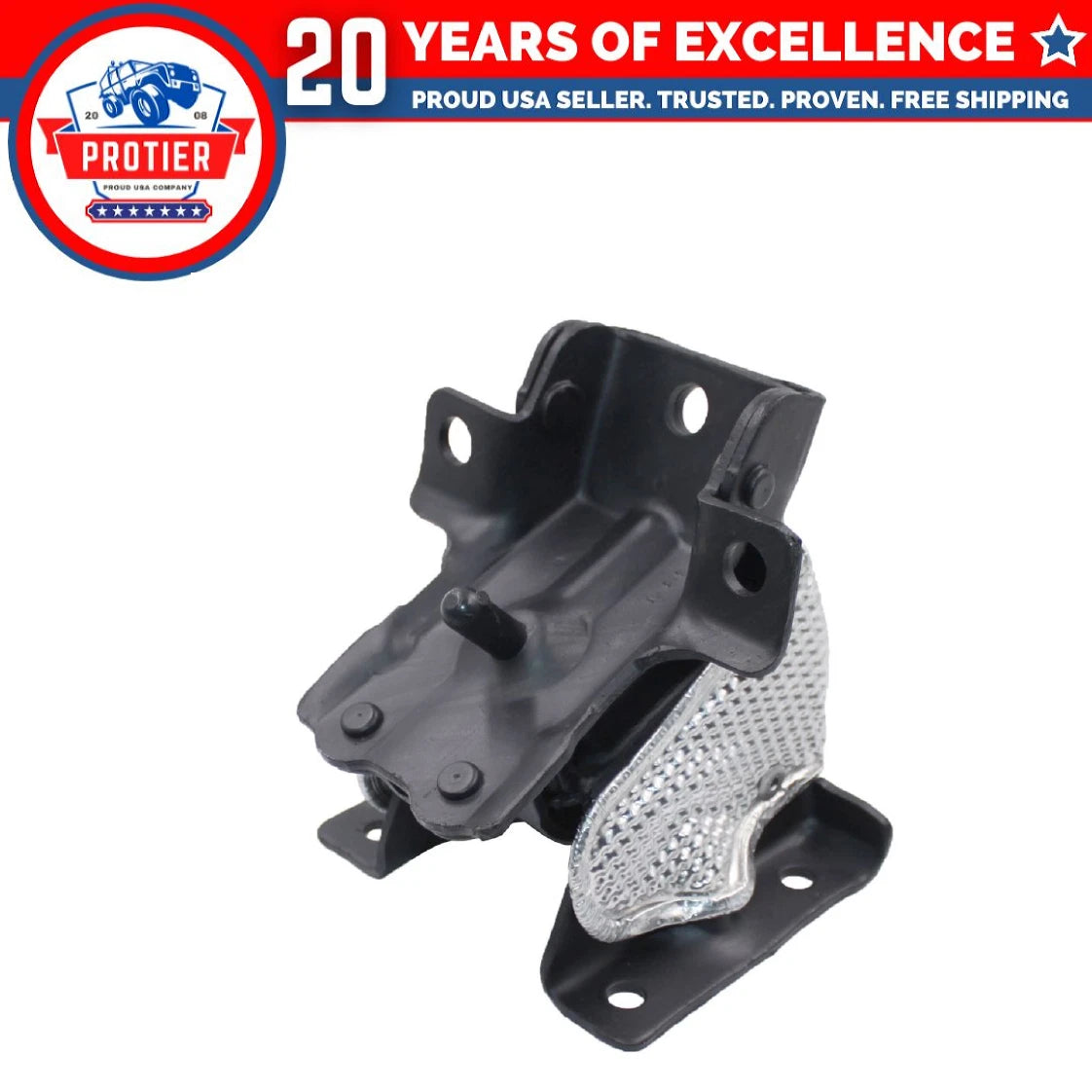 Front Motor Mount 2PCS Set fit Chevrolet Silverado 2500HD/ Silverado 3500HD 6B93BC-57