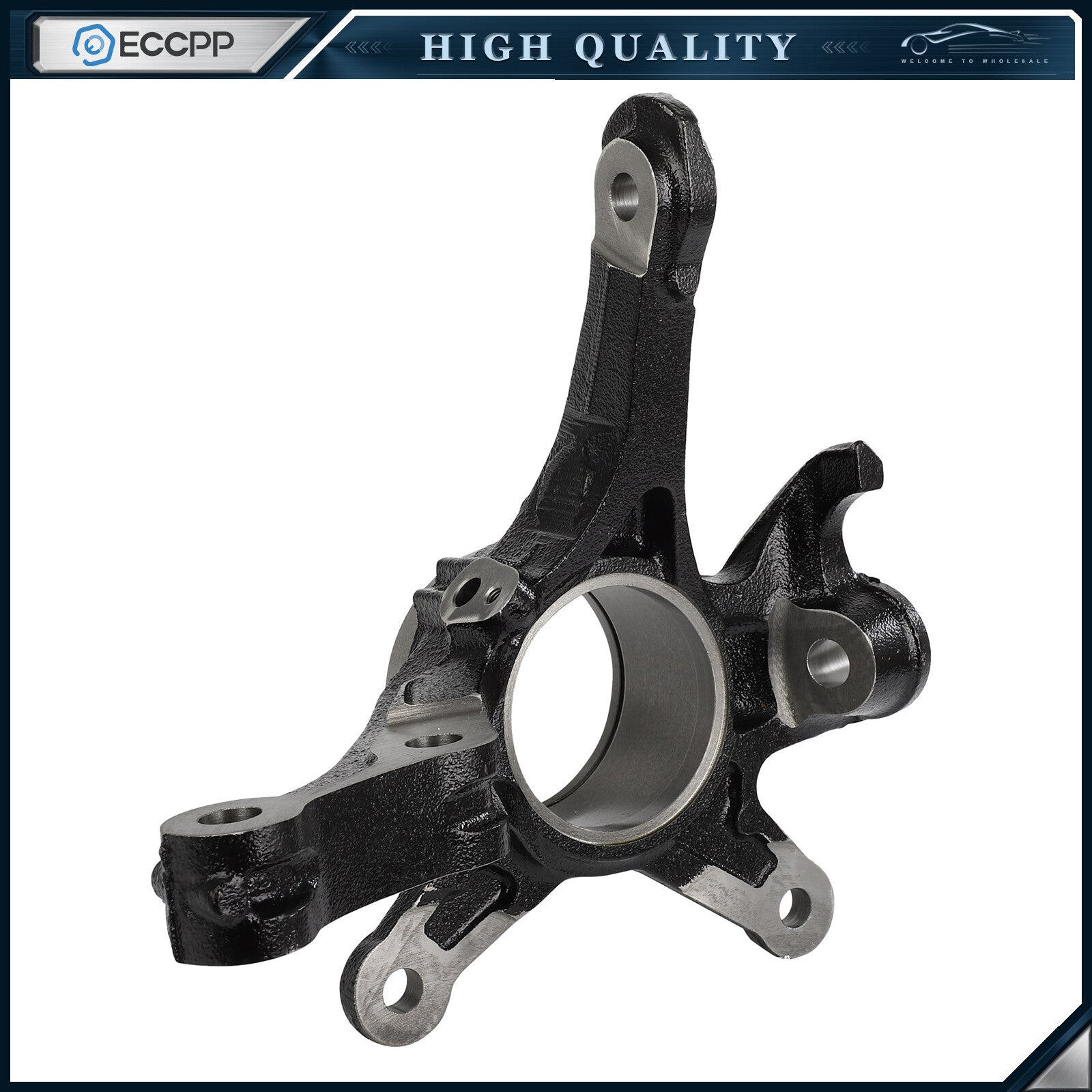 1X Front Passenger Side Steering Knuckle For 2012 Honda Civic 1.8L Auto Trans. 6B93BC-57