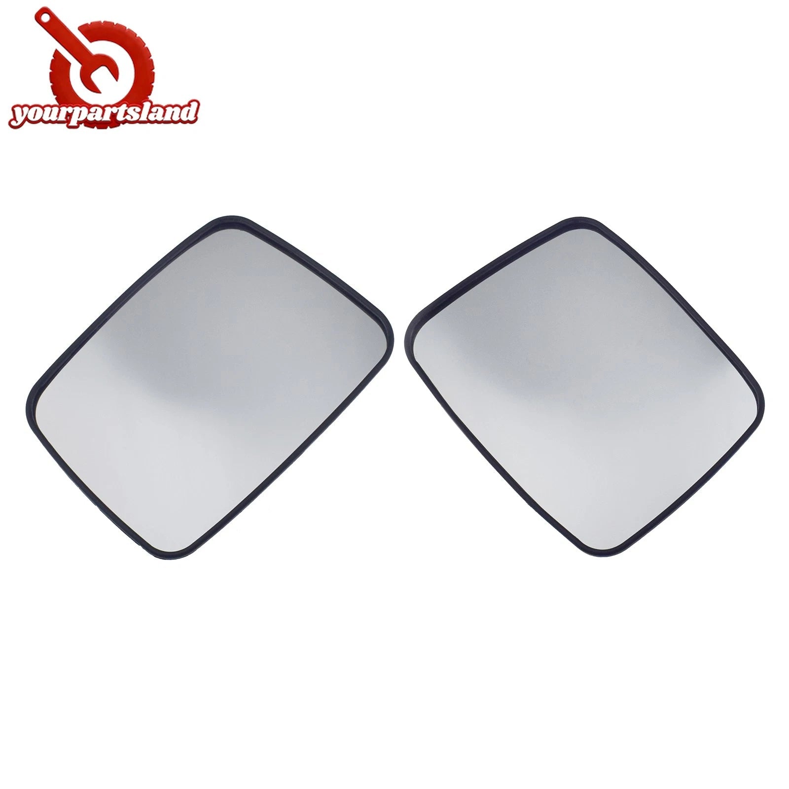 2pcs Left Right Mirror Glass Heated w/ Backing Plate for NISSAN X-TRAIL 01-07 6B93BC-57