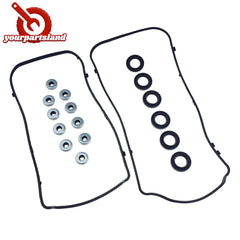 Front / Rear Valve Cover Gasket Kit For Honda Acura PILOT MDX V6 Cylinders 08-17 6B93BC-57