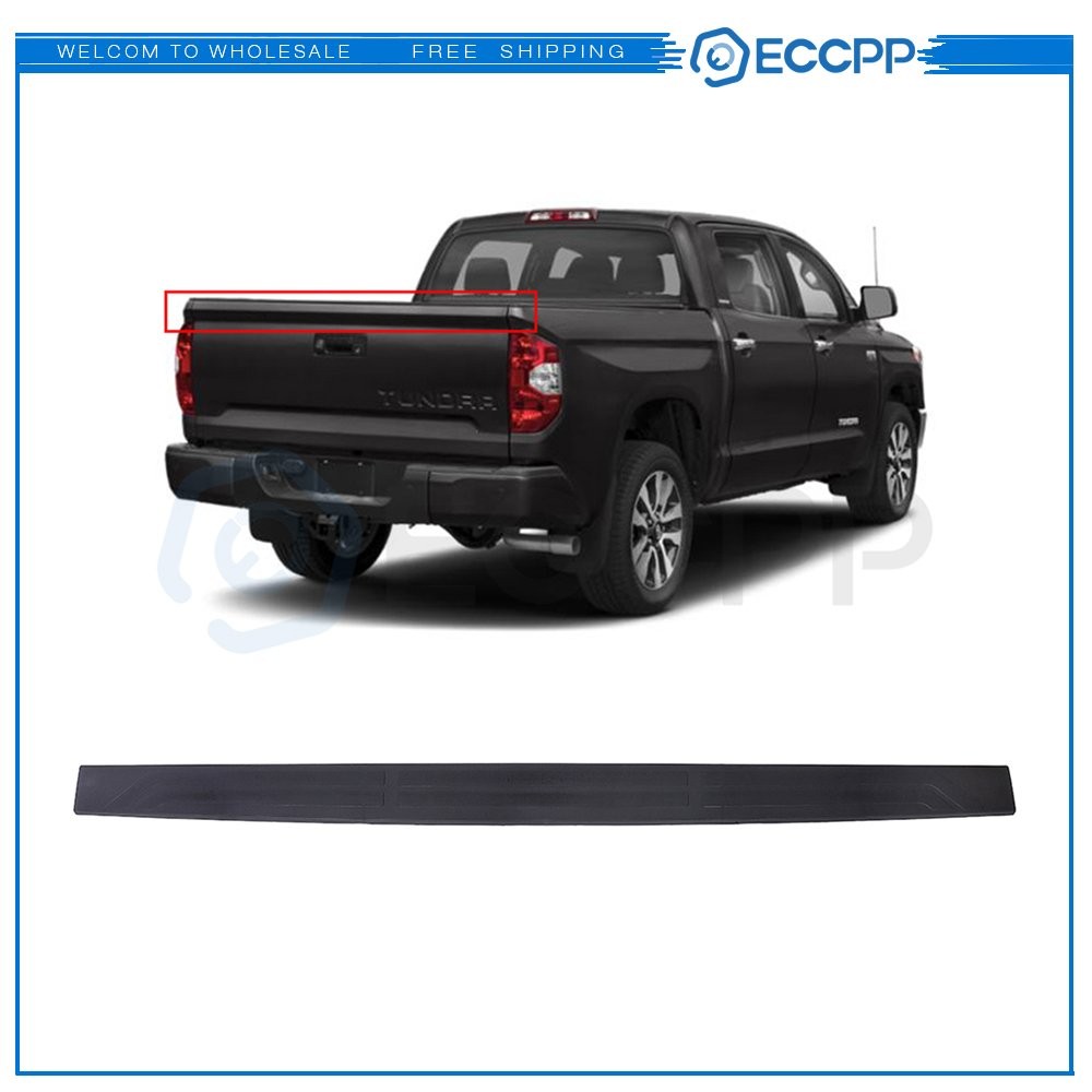 For 2014-2018 Toyota Tundra Tailgate Moulding Top Cap Protector Spoiler 6B93BC-57