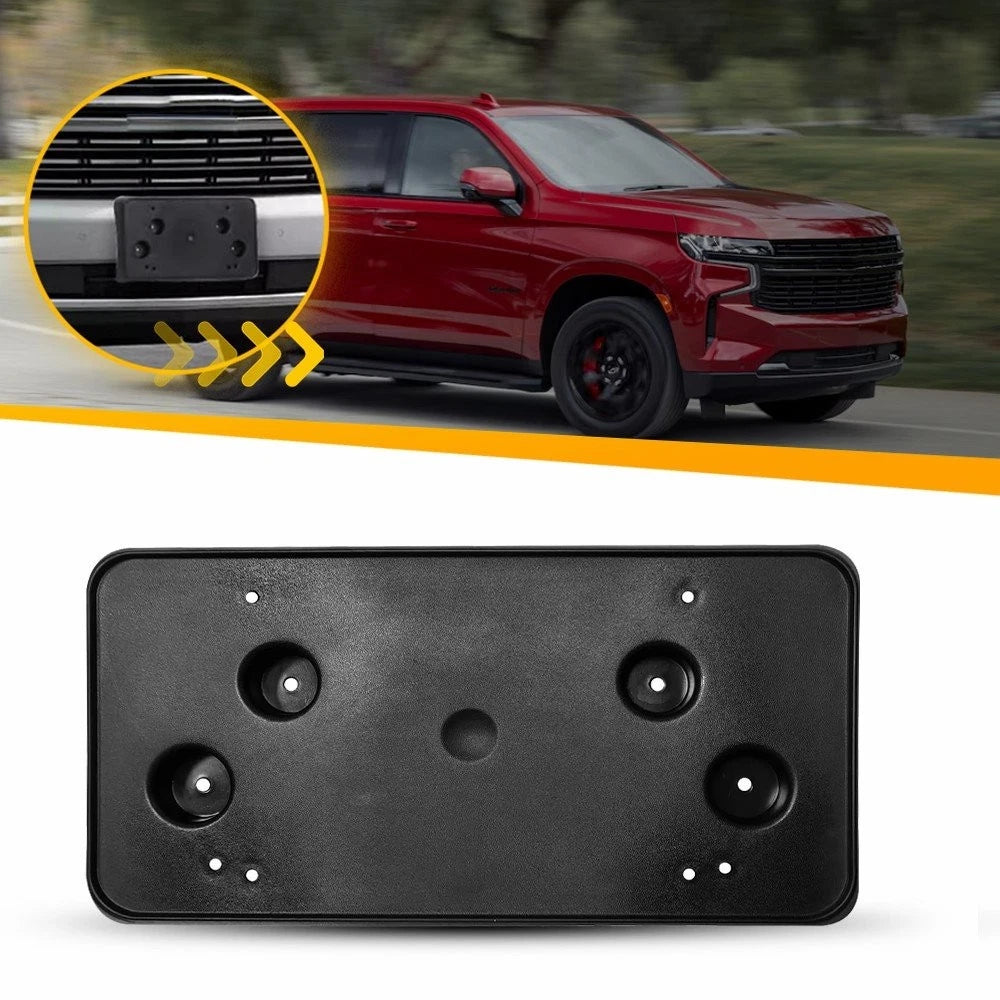 For 2021-2023 Chevrolet Suburban Tahoe Front License Plate Tag Bracket Holder EA 6B93BC-57