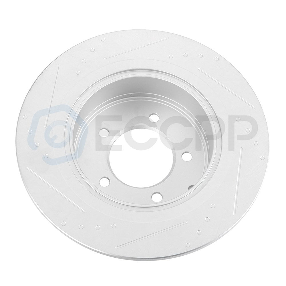 Front And Rear Brake Rotors For Mitsubishi Lancer 2008-2016 Outlander 2008-2015 MITSUBISHI