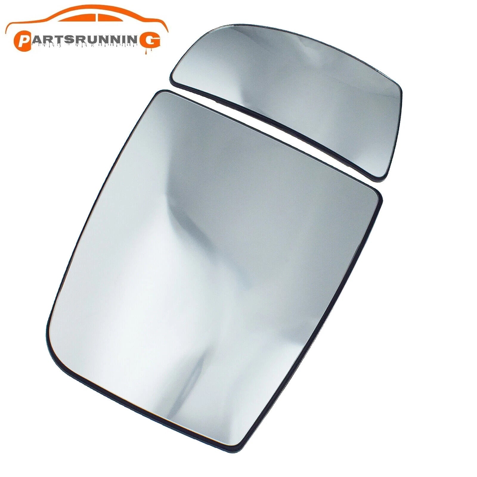 RIGHT SIDE DOOR MIRROR GLASS UPPER & LOWER + INDICATOR LENS FOR FORD TRANSIT MK8 6B93BC-57