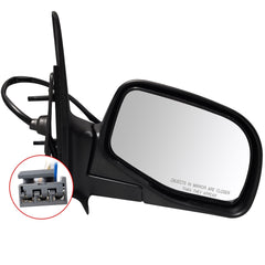 Right Power Mirror For 93-05 Ford Ranger 98-05 Mazda Pickup Truck Black Textured 6B93BC-57