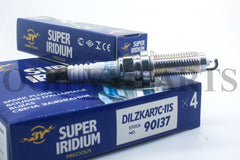#90137 (4) SUPER IRIDIUM SPARK PLUG FITS HONDA FIT 2015-2020 DILZKAR7C11S