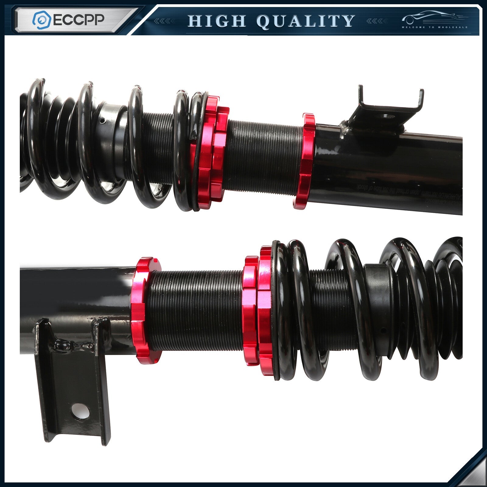 ECCPP Coilovers  For 2003-2007 Golf MK5 Struts Suspension Spring Kits Adj Height ECCPP