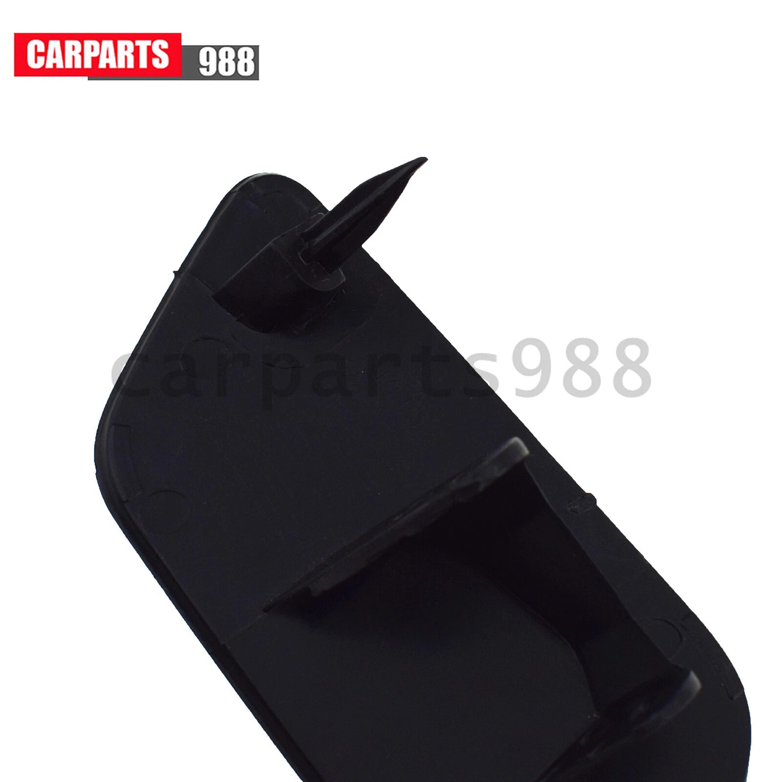 Front Left Headlight Washer Nozzle Cover Black For Audi A3 2012-2016 8V3955275 6B93BC-57
