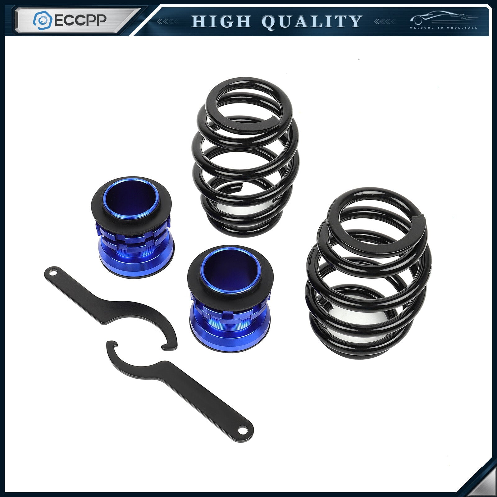 Coilovers Suspension Shocks Absorbers For 2006-2011 Honda Civic Strut Adj.Height 6B93BC-57