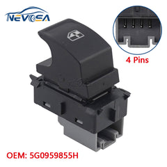 Electric Window Control Switch For VW Golf GTI 7 Passat B8 Tiguan 5G0959855H