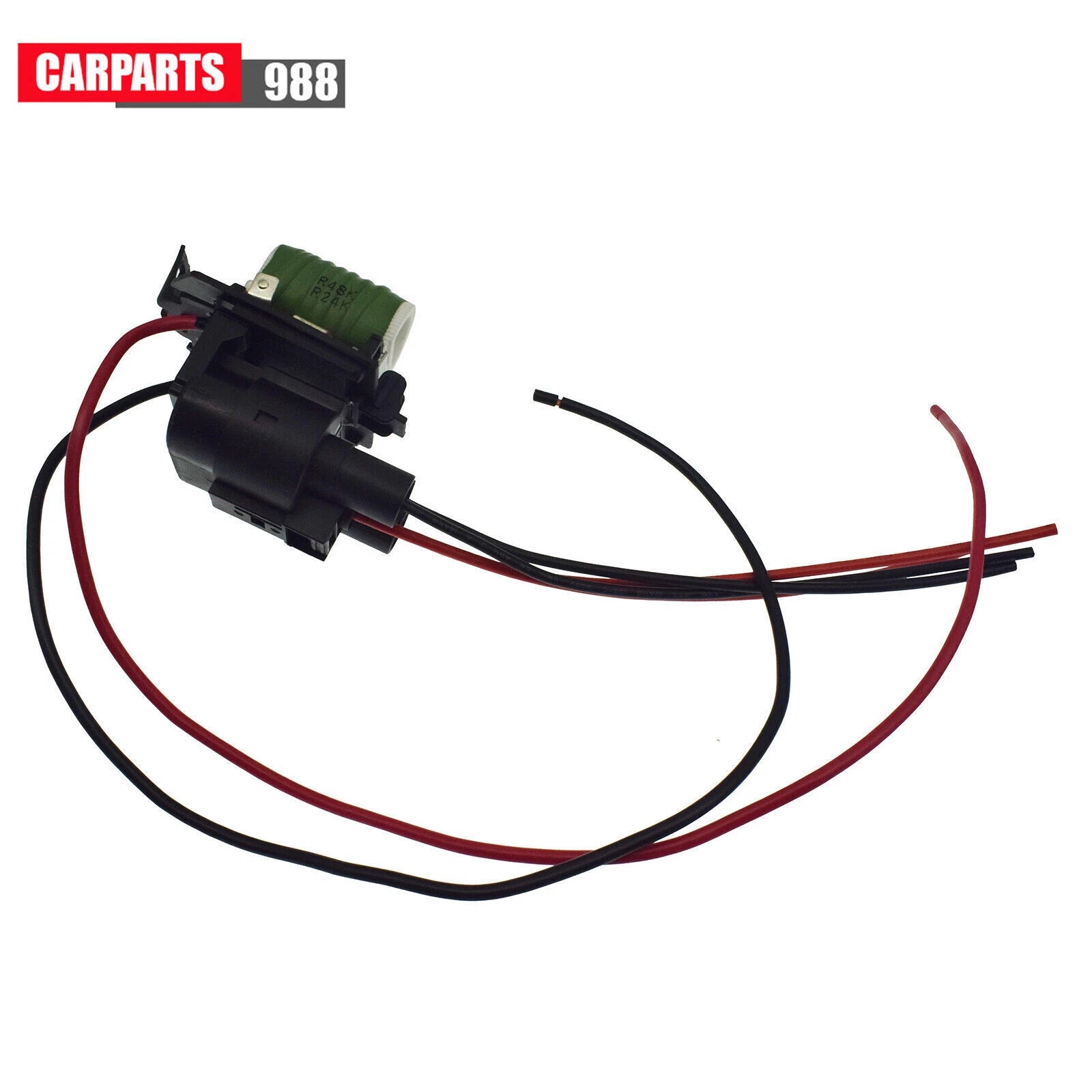 For Chevy Cruze Astra Zafira Fan Blower Motor Resistance + Connector 94749639 6B93BC-57