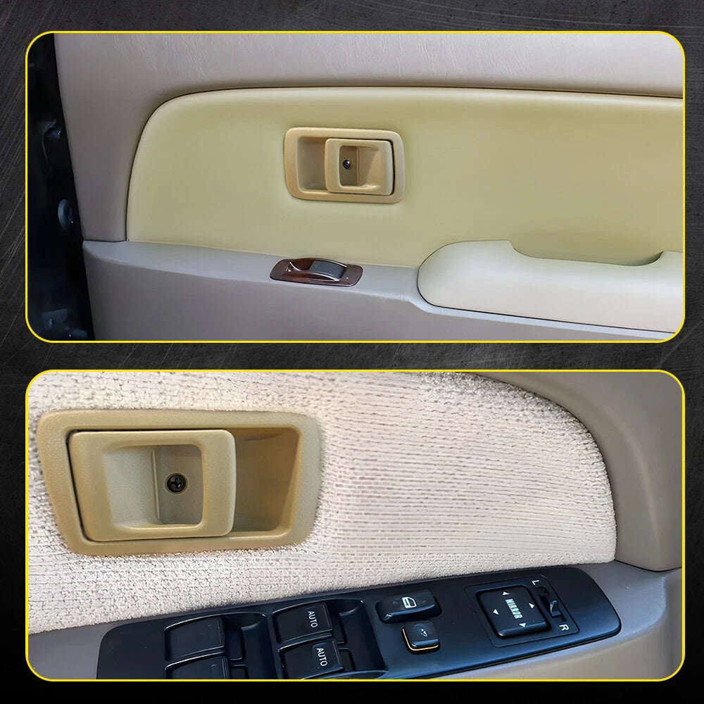 Interior Door Handle For 2001-2004 Toyota Tacoma 96-2002 4Runner Set of 2 Beige 6B93BC-57
