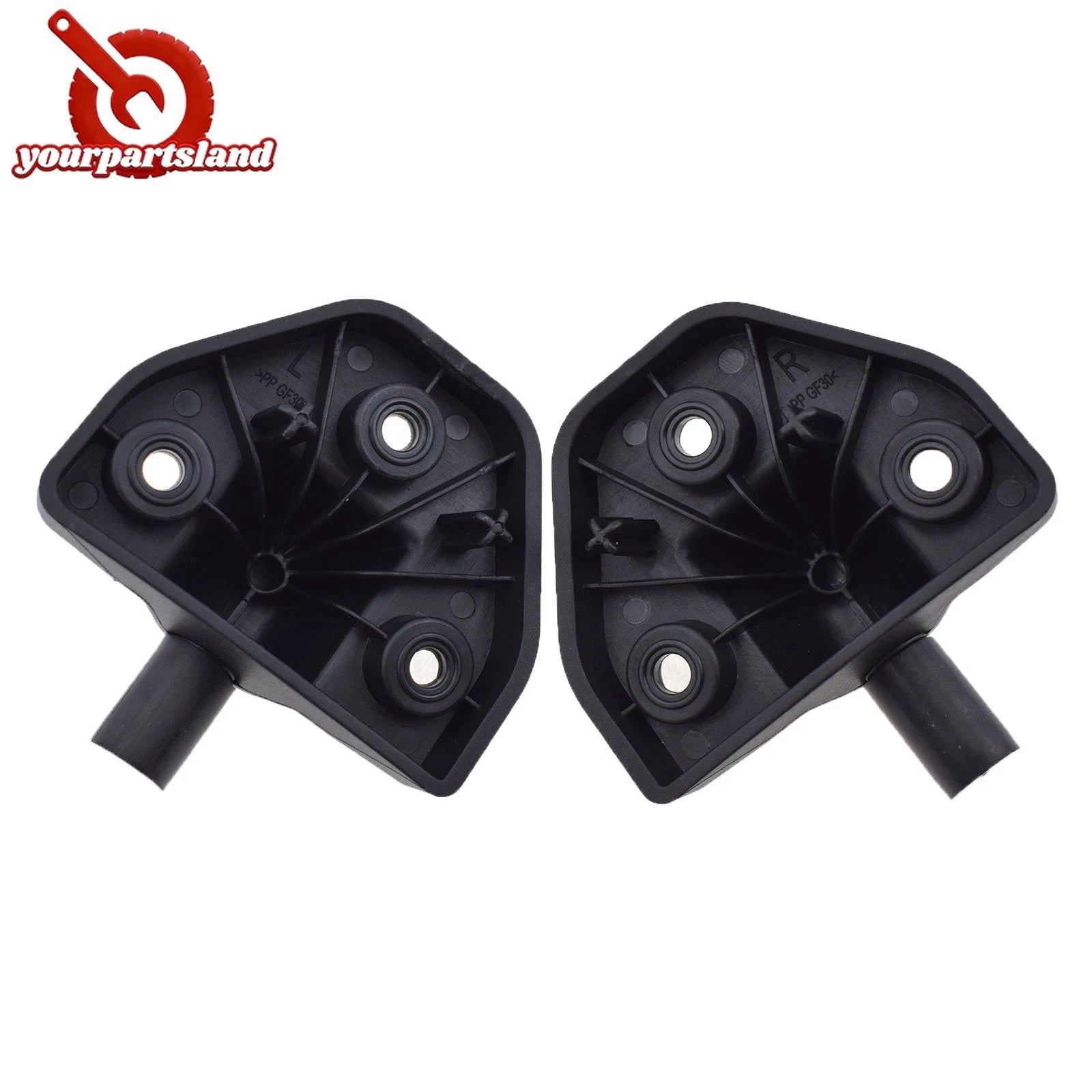 Rear LH/RH Trunk Cargo Cover Bearing Block Support For Porsche Cayenne 2018-2024 6B93BC-57