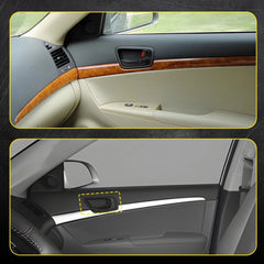Interior Door Handle For 2008-2010 Hyundai Sonata Front Passenger Black Plastic 6B93BC-57