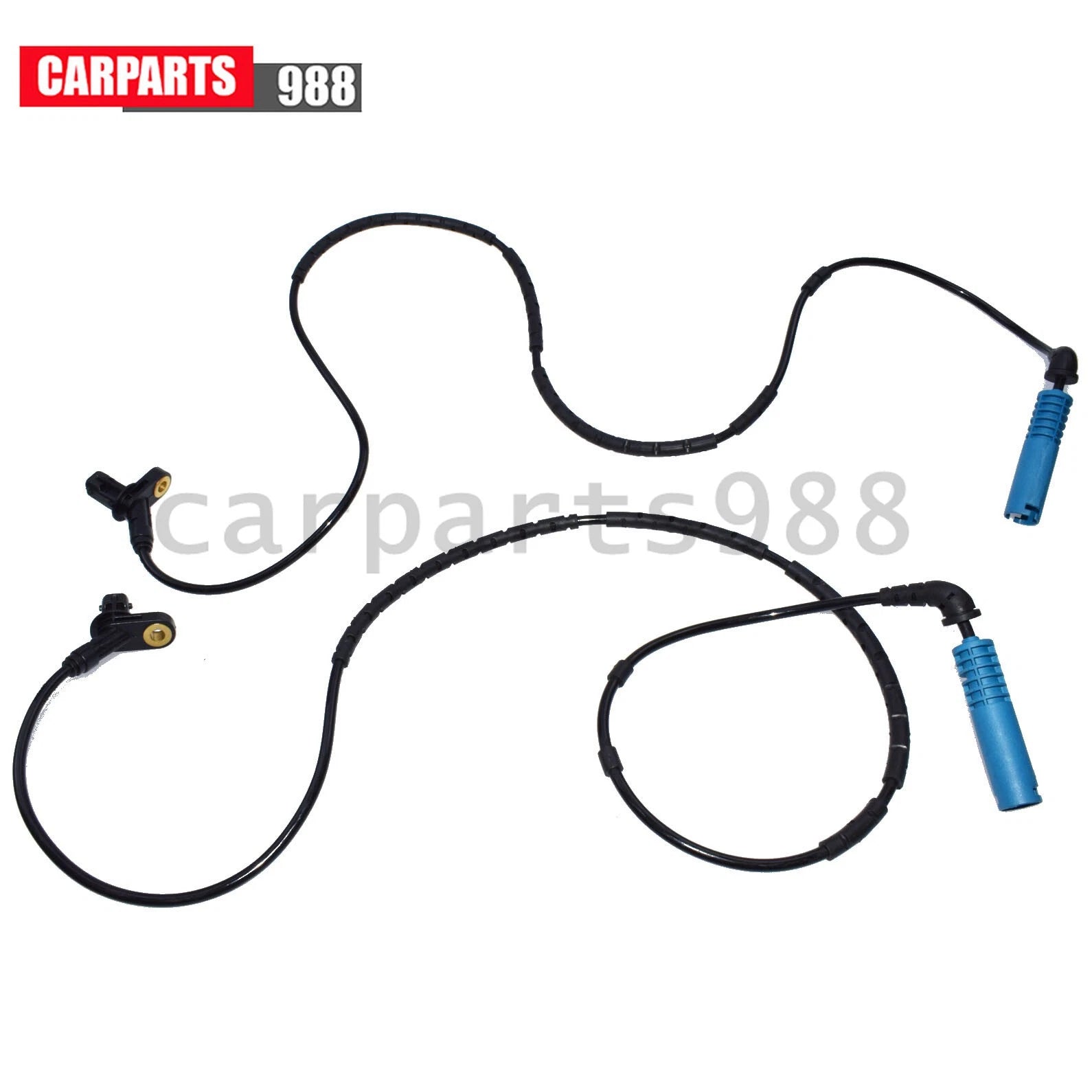 2Pcs Rear Left Right ABS Wheel Speed Sensor For BMW 325CI 325I 330CI 34526752683 6B93BC-57