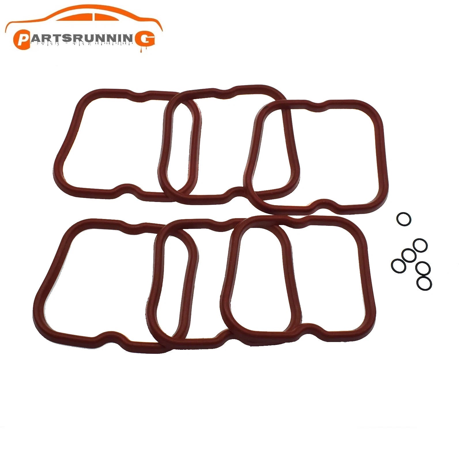 6 set Valve Cover Gasket For Dodge Cummins 12 V 5.9L 12V 6BT 5.9 3902666 3910824 6B93BC-57
