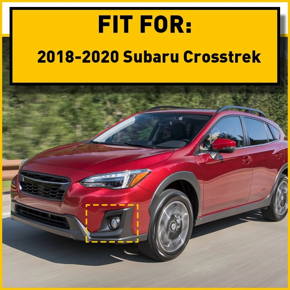 LH Driver Side Front Fog Light Cover For 2018-20 Subaru Crosstrek 57731FL092 6B93BC-57