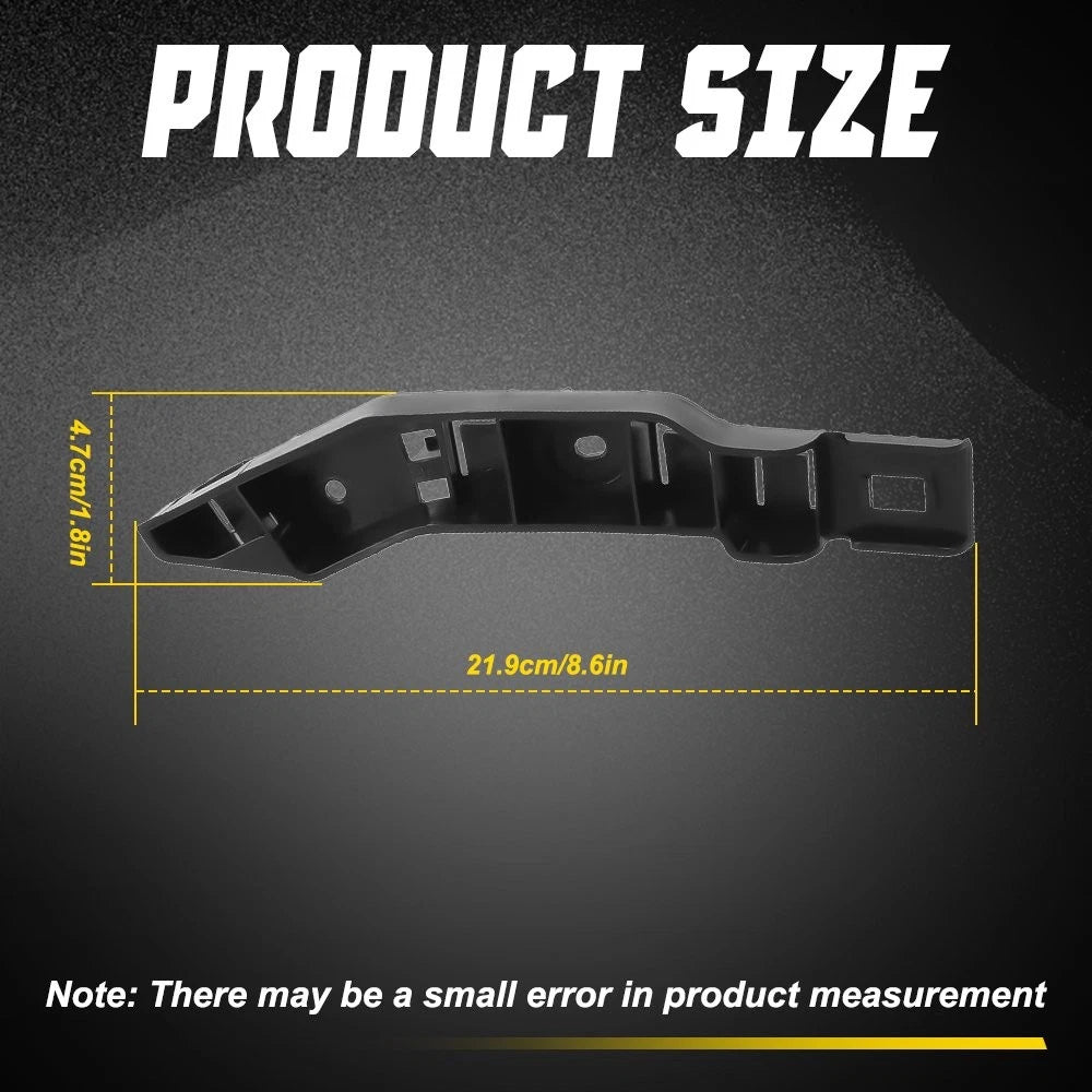 2X For 2017-24 Jeep Compass Front Bumper Support Brackets Retainers Left Right A 6B93BC-57