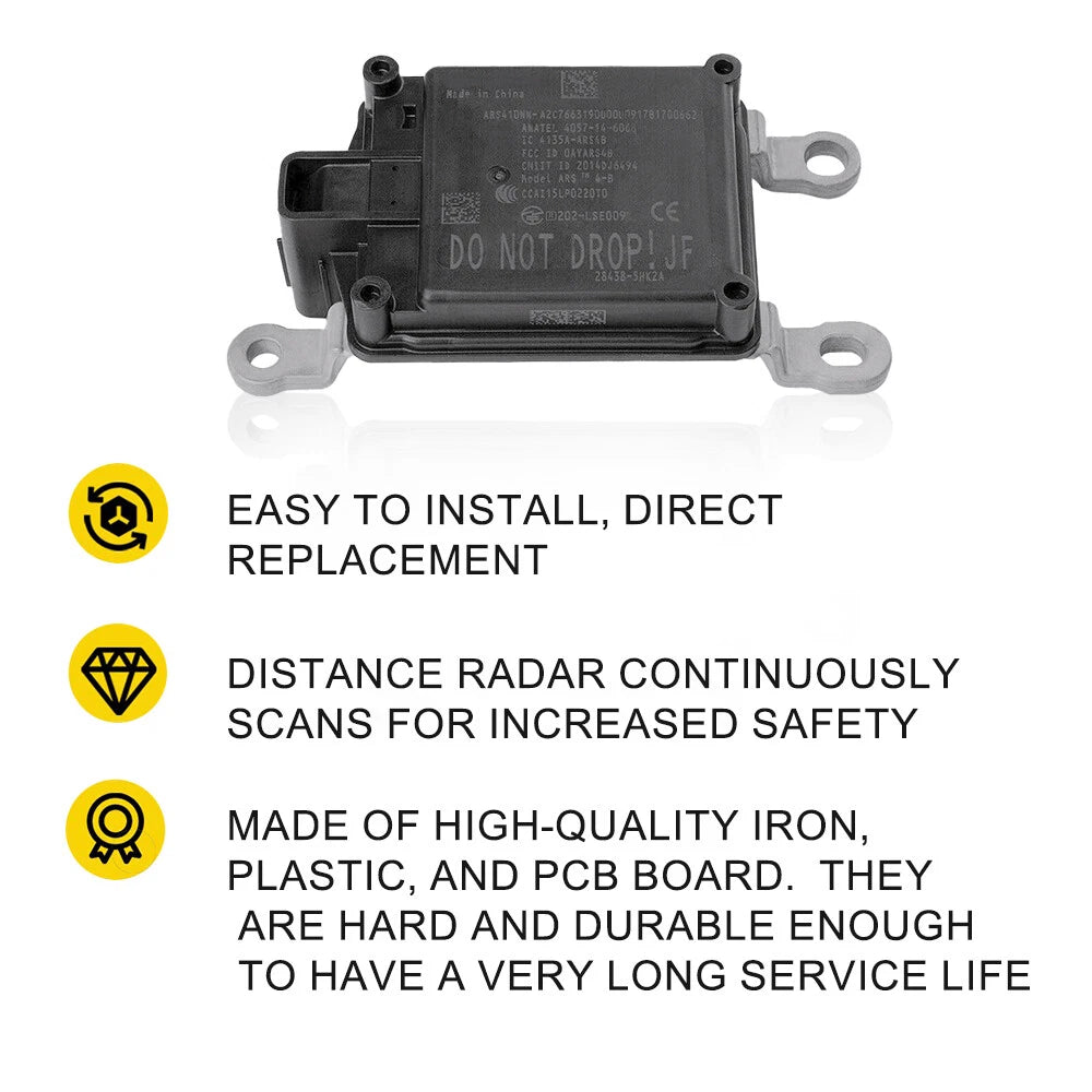 FOR NISSAN 19-23 ALTIMA FRONT CRUISE CONTROL DISTANCE RADAR SENSOR 28438-5FA6A 6B93BC-57