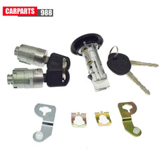 Ignition & Door Lock Cylinder W/Keys for 2001-06 Chevy GMC Silverado Tahoe Yukon 6B93BC-57