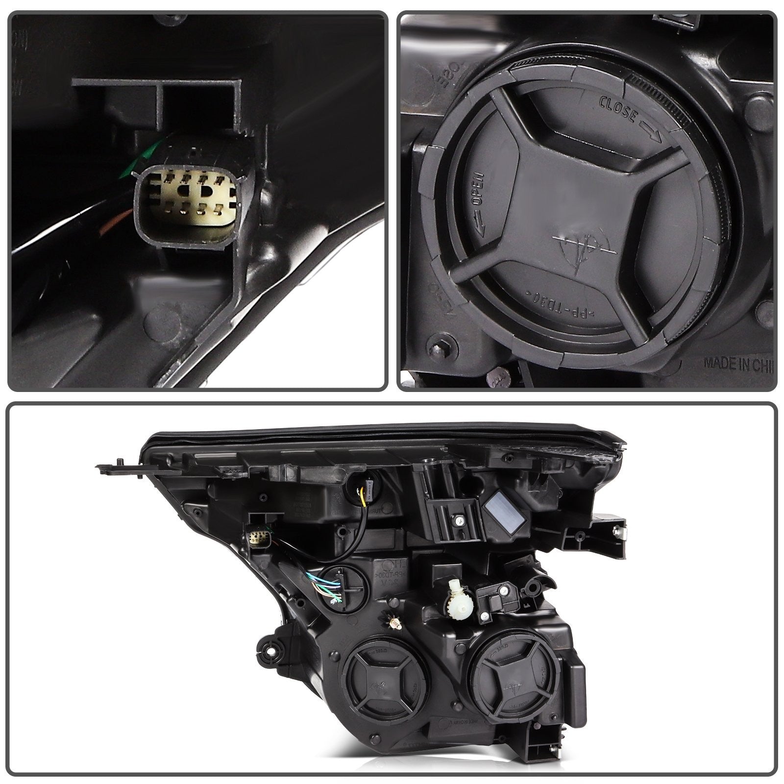 ECCPP Headlights Assembly For Chevrolet Trailblazer 1.2L 1.3L 2021-2023 Pair 6B93BC-57