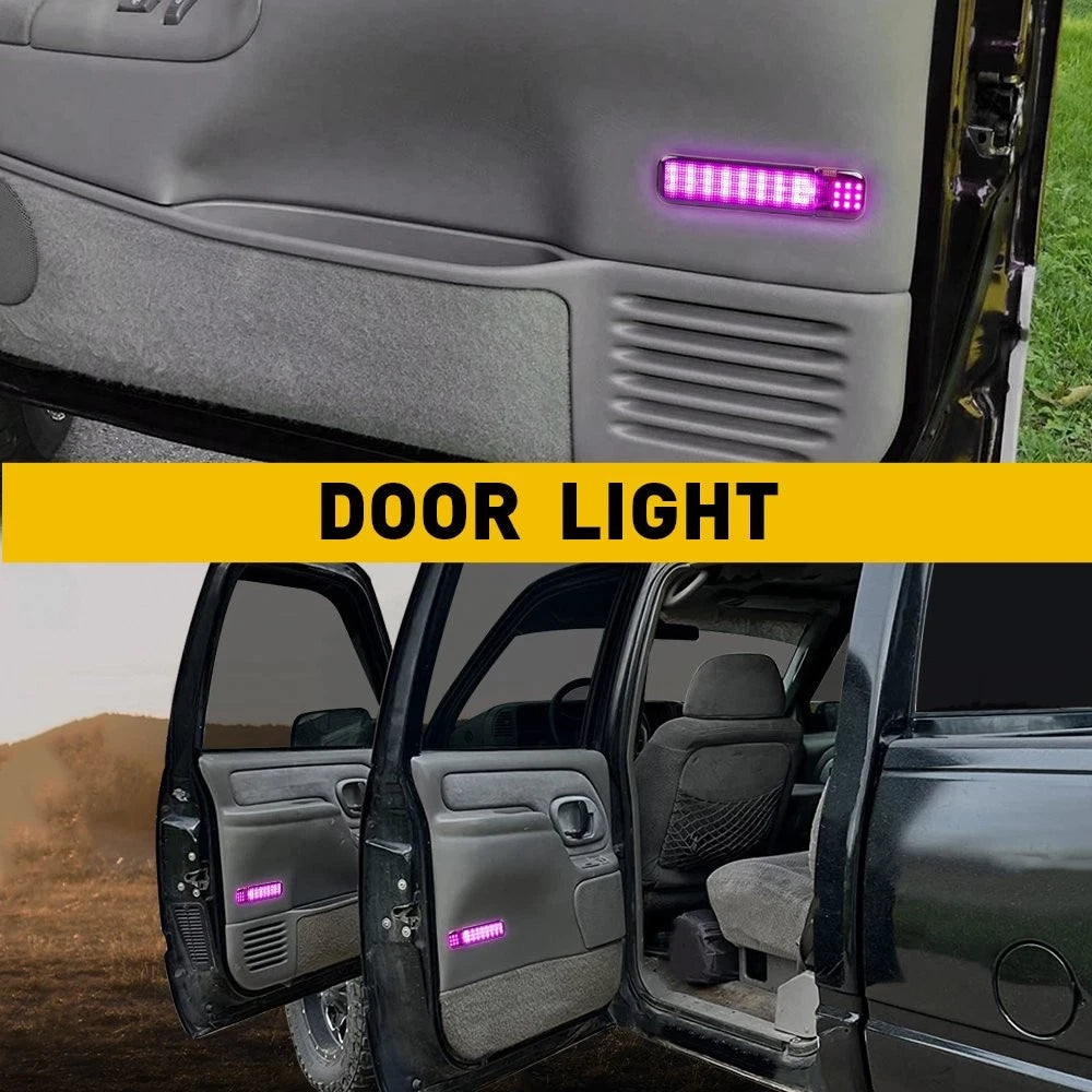 INTERIOR DOOR COURTESY LIGHT PURPLE FOR 03-09 HUMMER H2 /99-06 CADILLAC ESCALADE 6B93BC-57
