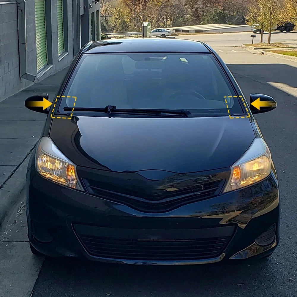 For Yaris Toyota 2012-2015 Front Windshield Wiper Side Cowl Extension Cover Trim 6B93BC-57