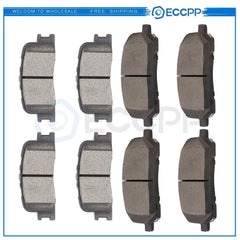 Front Rear Metallic Brake Pads For 2001 2002 2003 Toyota Highlander 8pcs 6B93BC-57