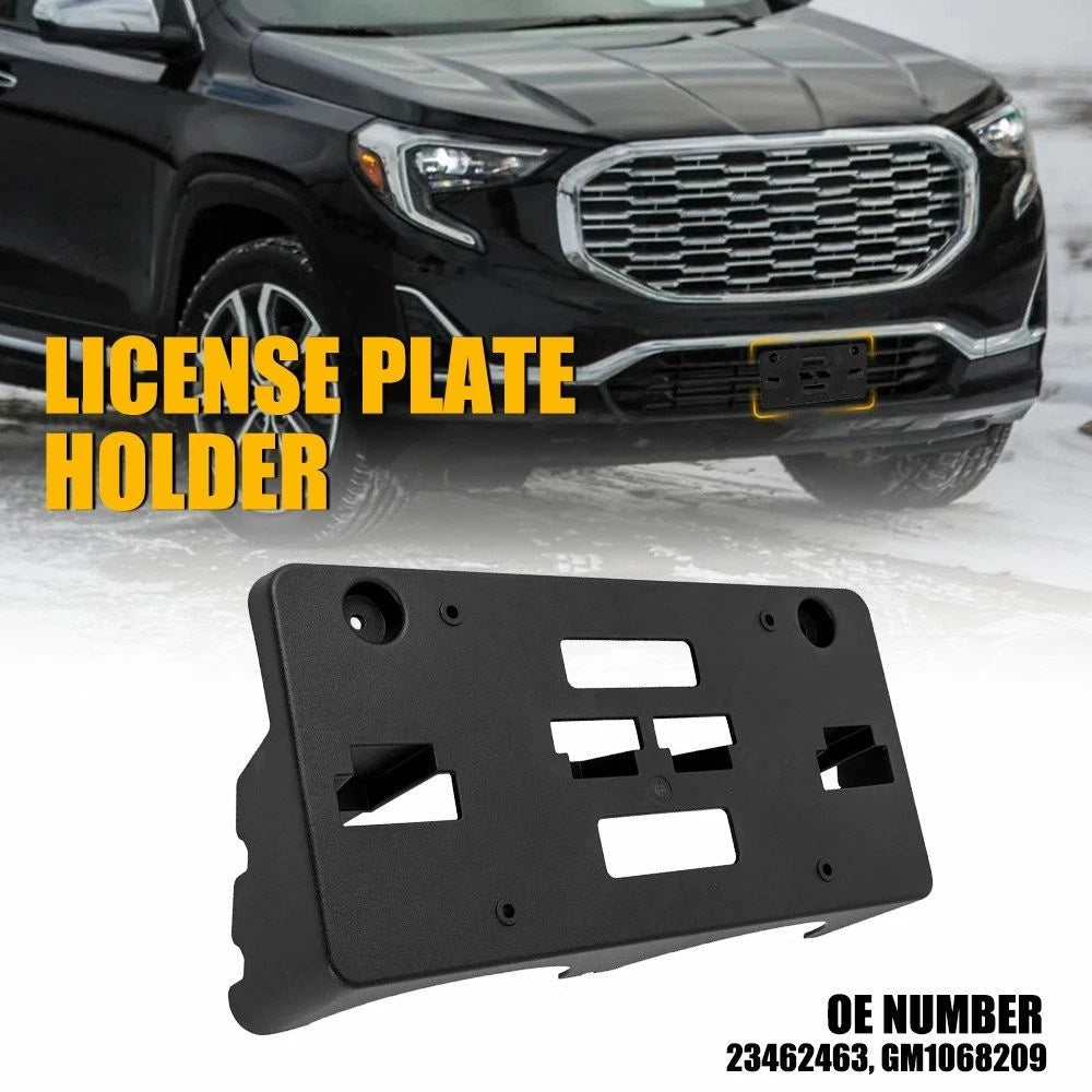 For GMC 2018-2021 TERRAIN FRONT LICENSE PLATE HOLDER MOUNTING BRACKET 23462463 A 6B93BC-57