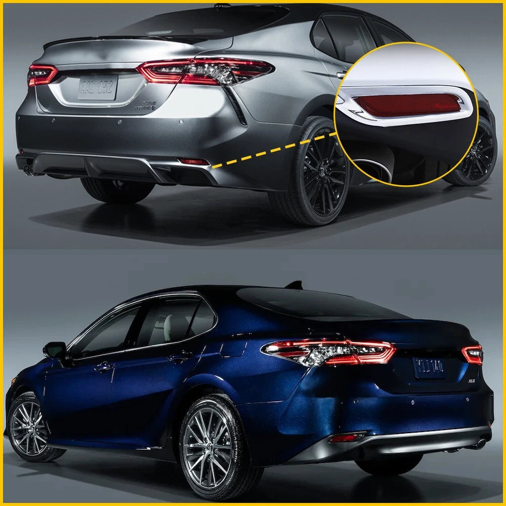 Red Lens Full LED Bumper Reflector Tail & Brake Lights For 2018-up Toyota Camry 6B93BC-57