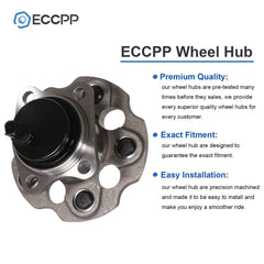 2P Wheel Hub Bearings Assembly Rear For Toyota Prius V 2012-2018 Mirai 2016-2019 6B93BC-57