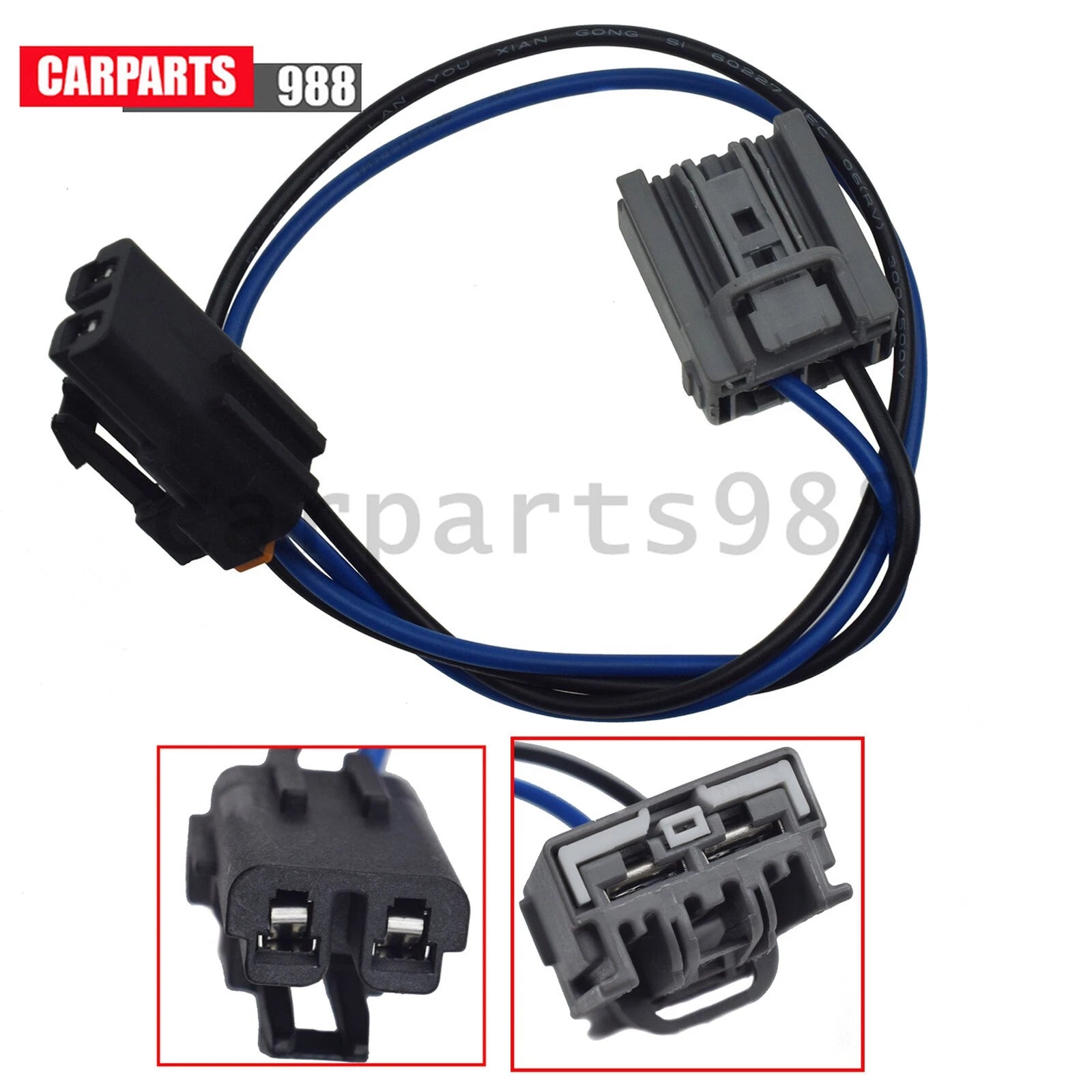 22957044 Blower Motor Connector Plug For Cadillac GMC Tahoe Yukon Suburban 1500 6B93BC-57
