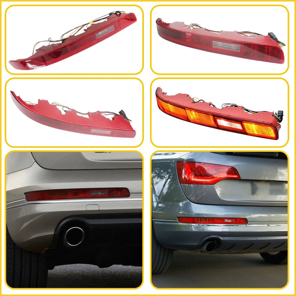 Left Driver Rear Bumper Tail Light Lower Reverse Lamp For Audi Q7 2006-2015 EOA 6B93BC-57