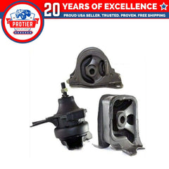 Fits 1998-1999 Honda Accord 2.3L Motor & Trans Mount Set for AUTO Trans 3PCS : 6B93BC-57