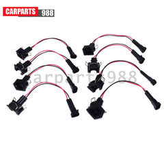 8Pcs Wire Harness LQ4 LQ9 4.8 5.3 6.0 to LS1 LS6 LT1 EV1 Injector Adapters 6B93BC-57