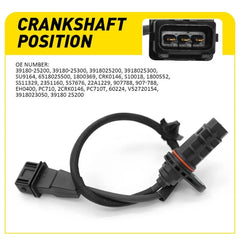 For Bmw Intake & Exhaust Cam Camshaft & Crankshaft Sensor Position Set With O-R 6B93BC-57