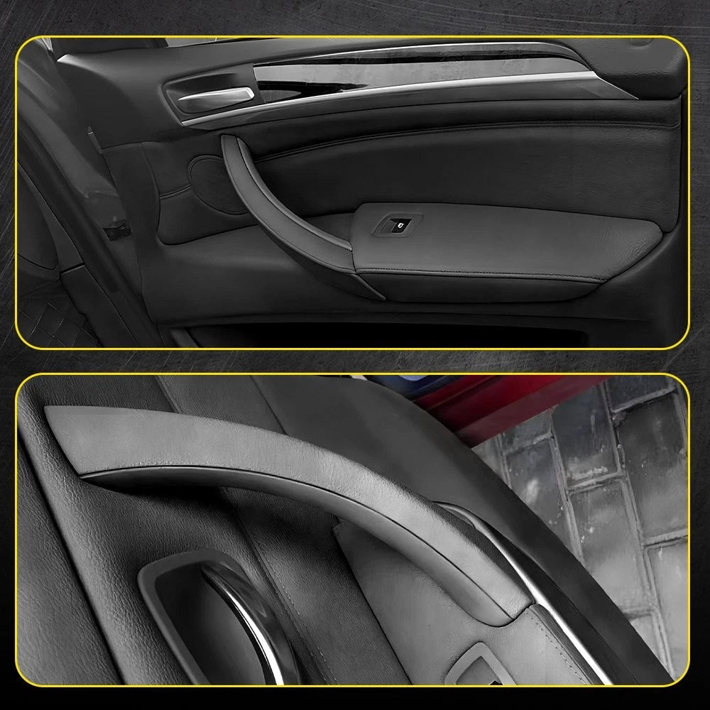 3X LH RH Interior Door Pull Handle Trim Cover For BMW X5 E70 X6 E71 2008-2014 EA 6B93BC-57