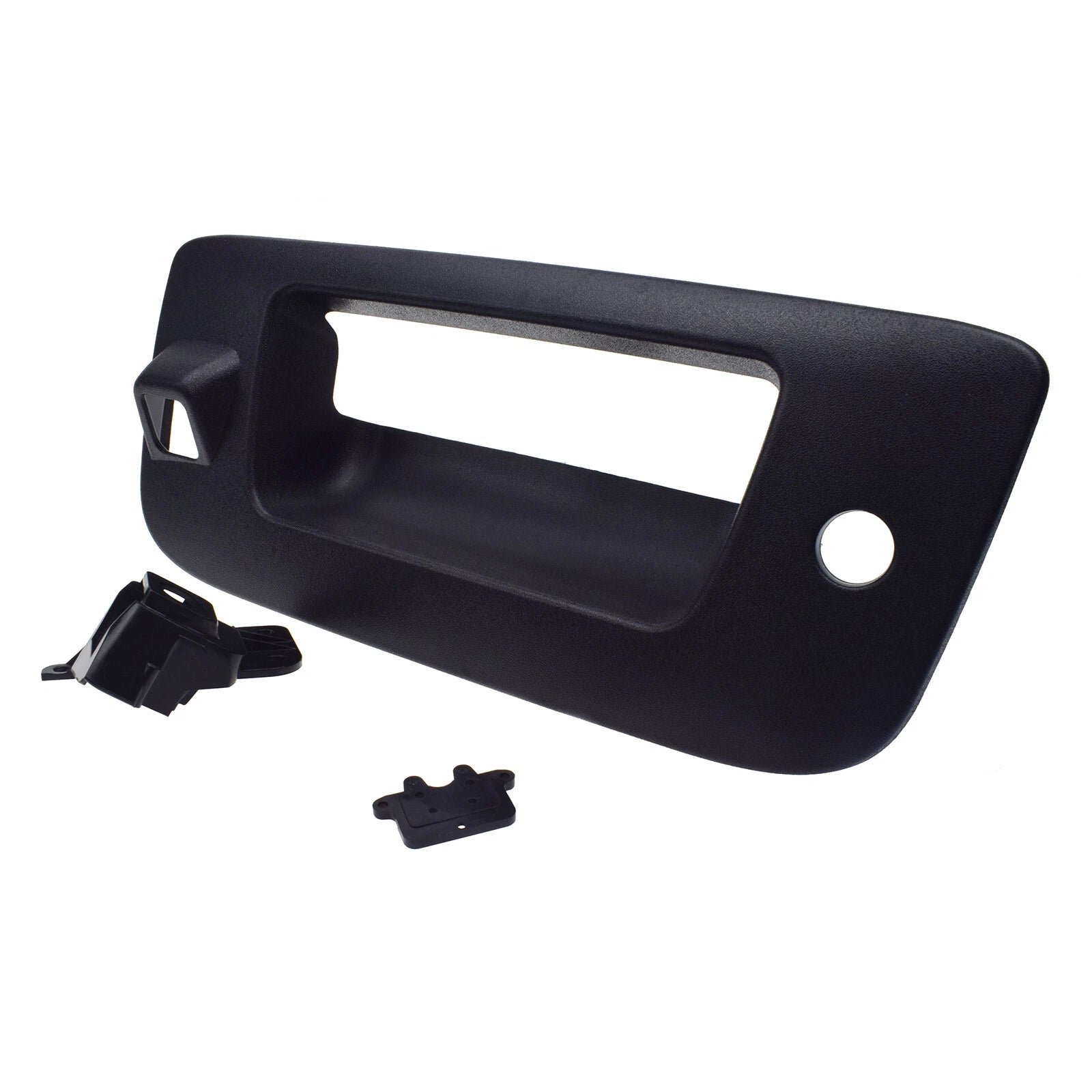 Tailgate Handle Bezel with Key & Camera Hole Set for Silverado Sierra 22755304 6B93BC-57