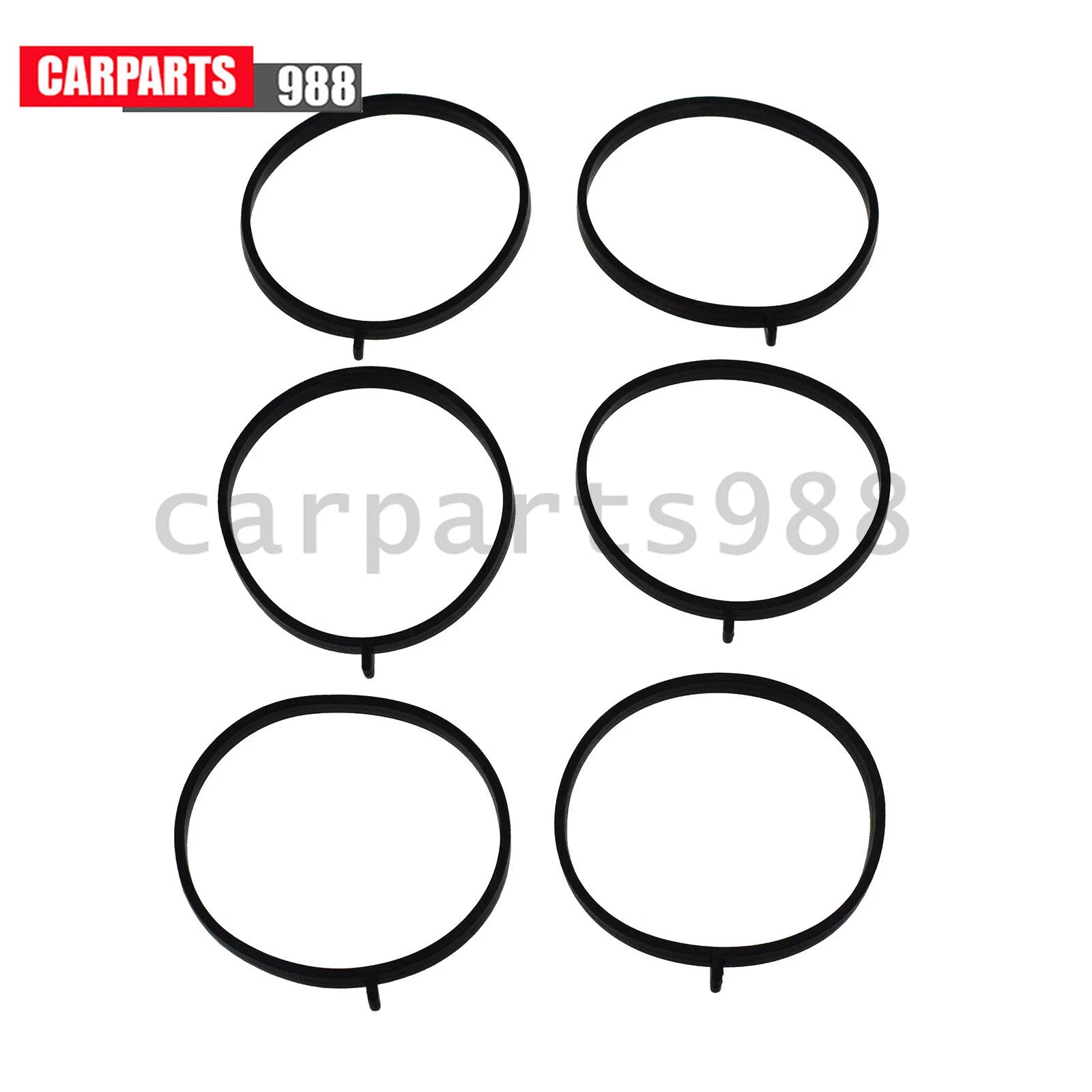 6Pcs Intake Manifold Gaskets For Porsche Cayenne Macan Panamera 94611014660 6B93BC-57